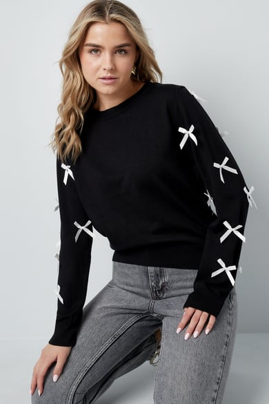 Bow Whisper Pullover - Fuchsie h5 Bild3